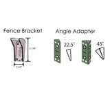 Trex Seclusions Fence Bracket 4-Pack