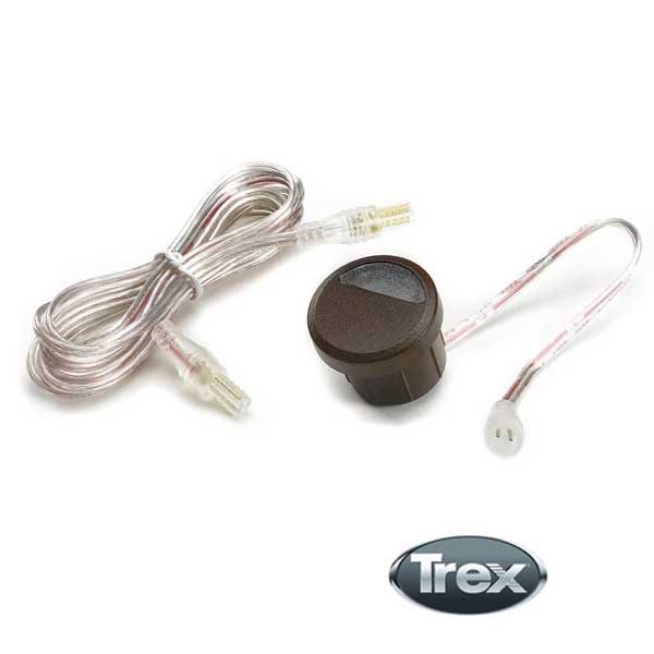 Trex Aluminum Stair Riser Light Bronze