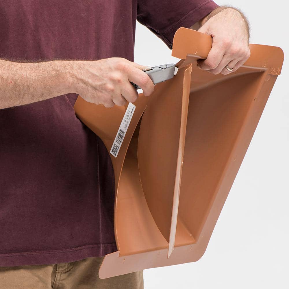 Trex RainEscape Trex 12 in. x 16 in. x 10 in. RainEscape Deck Drainage System Downspout