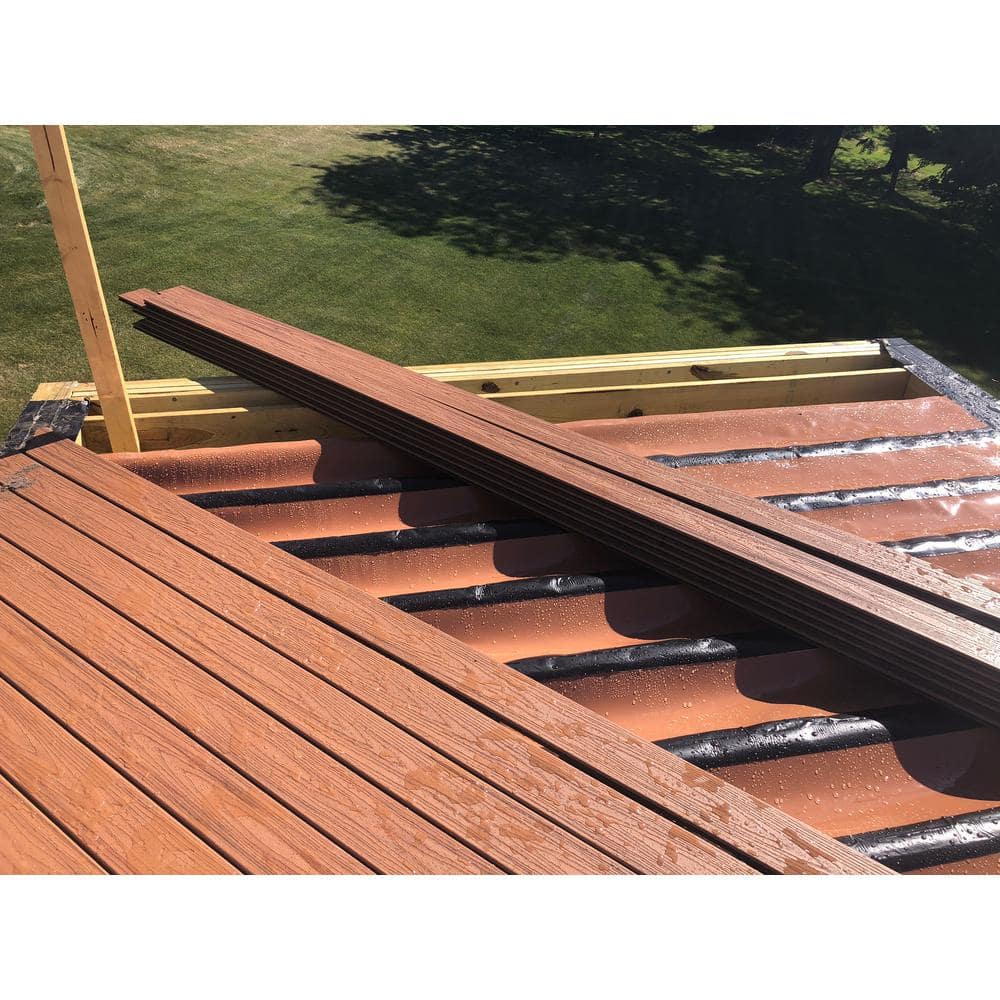 Trex RainEscape Trex 16 ft. RainEscape Deck Drainage System Plastic Trough