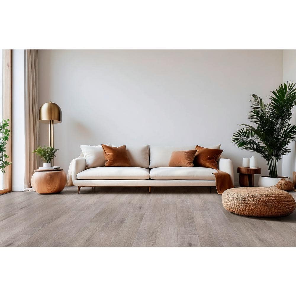 A&A Surfaces Trinity Barrington 10 mm T x 7 in. W x 48 in. L Waterproof Laminate Wood Flooring (40 cases/718.2 sq.ft./pallet)