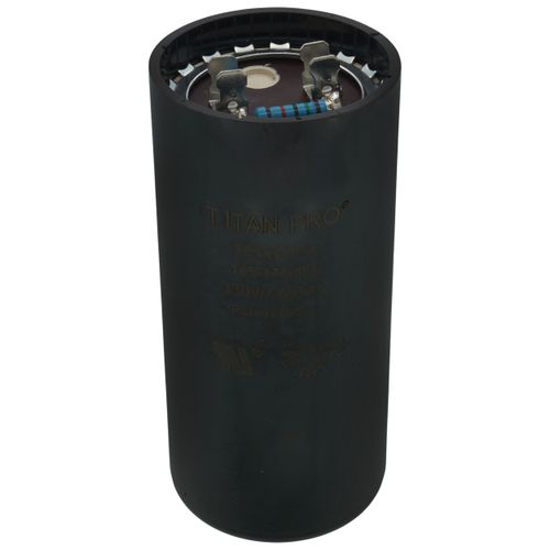 Titan Pro TRMJ145R capacitor - front view (Voltage: 330v; MFD: 145-174)