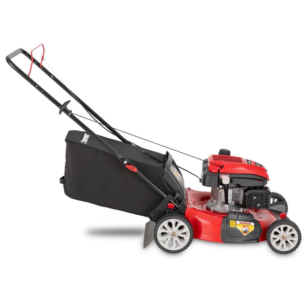 Troy-Bilt 21 in. 163cc OHV Engine Push 3-in-1 Gas Walk Behind Lawn Mower with Tri-Action Cutting System