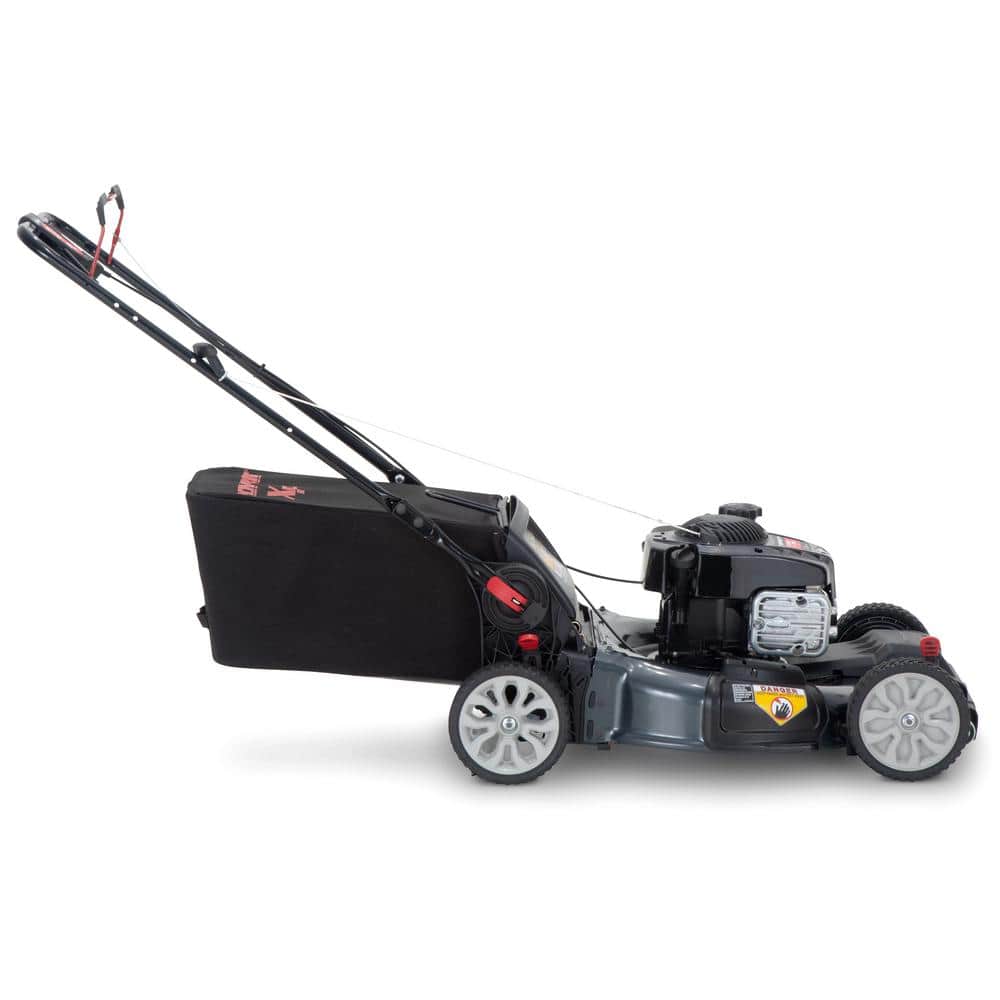 Troy-Bilt XP 21 in. 150 cc Vertical Storage Briggs and Stratton ReadyStart Series Gas Engine 3-in-1 FWD Self Propelled Lawn Mower