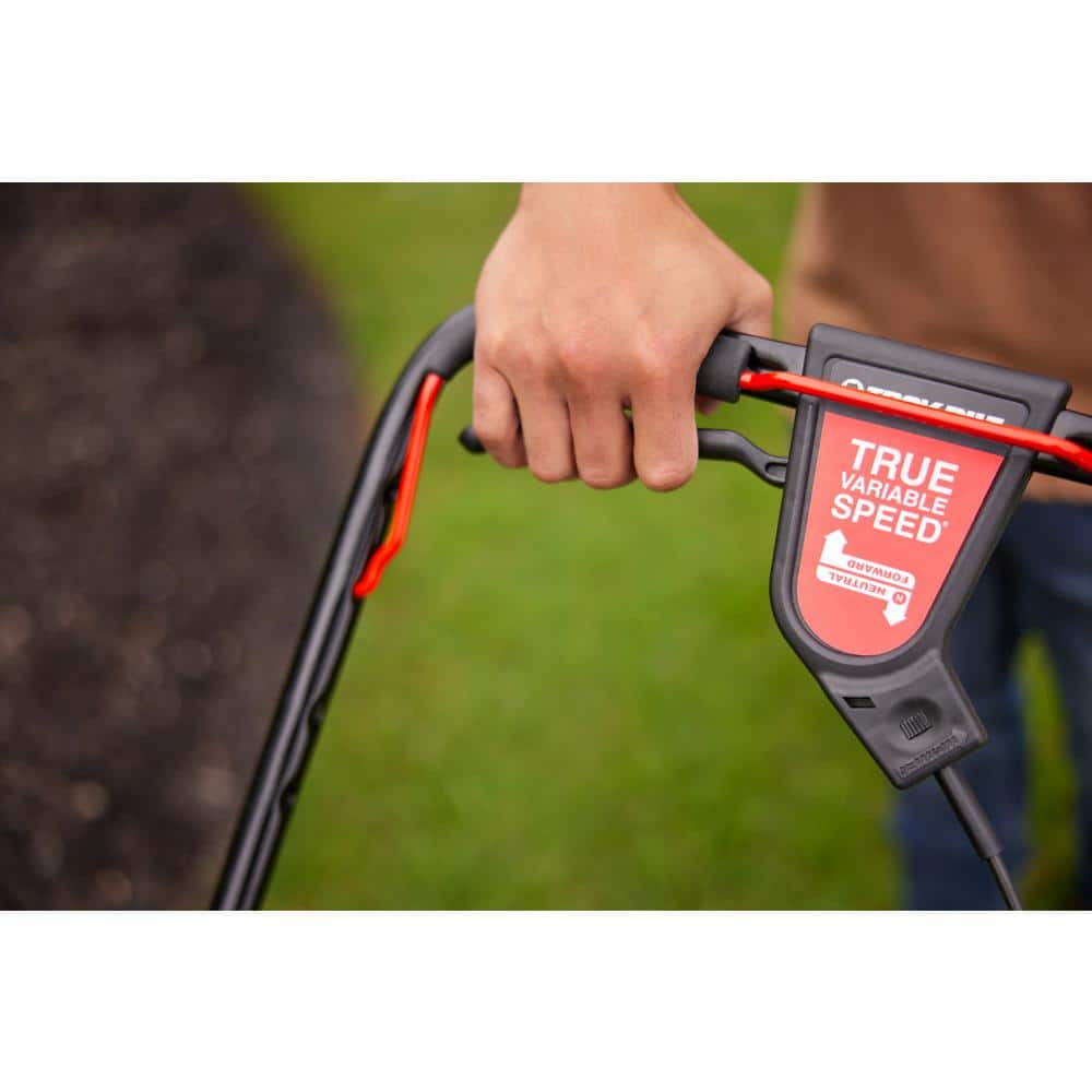 Troy-Bilt XP 21 in. 150 cc Vertical Storage Briggs and Stratton ReadyStart Series Gas Engine 3-in-1 FWD Self Propelled Lawn Mower