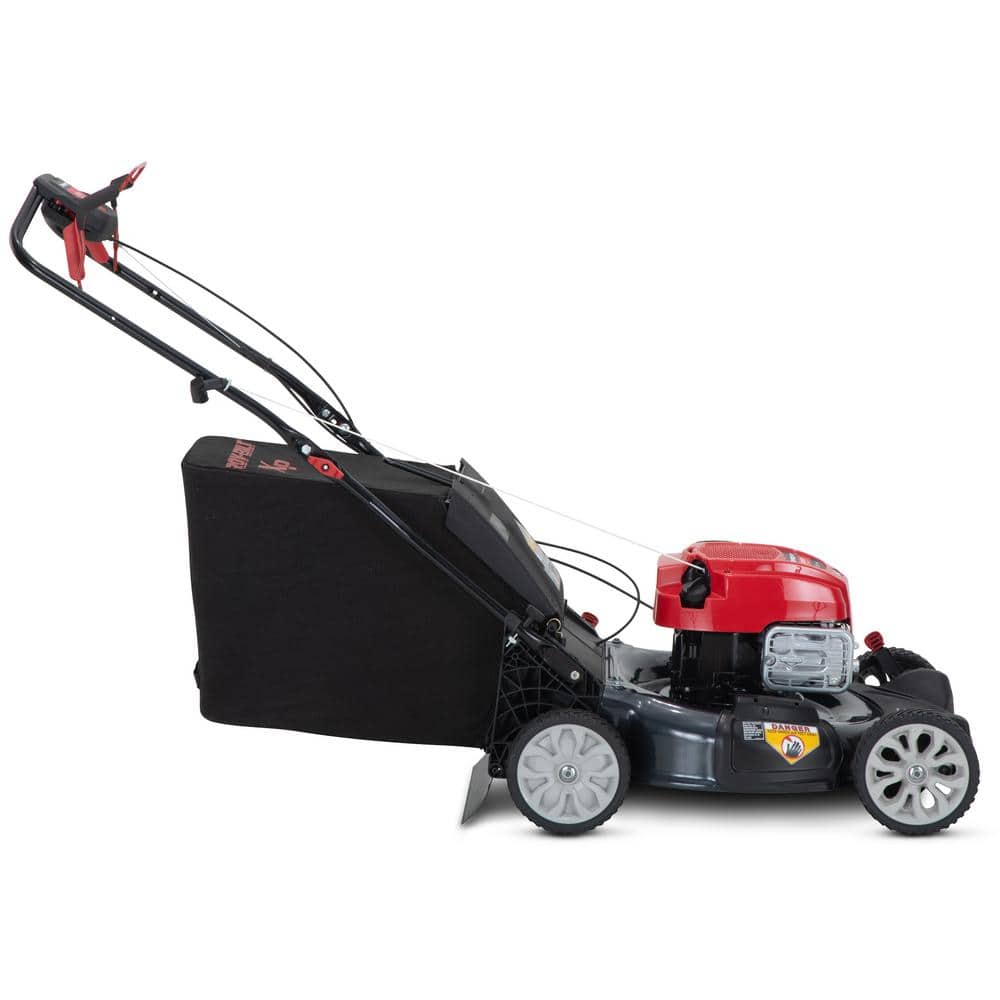 Troy-Bilt XP 21 in. 163 cc Briggs and Stratton Ready Start Engine 3-in-1 Gas RWD Self Propelled Lawn Mower