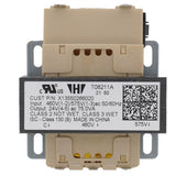 Trane TRR00826 transformer - label view (Product Type: Transformer; Voltage: 24V, 460/575v)