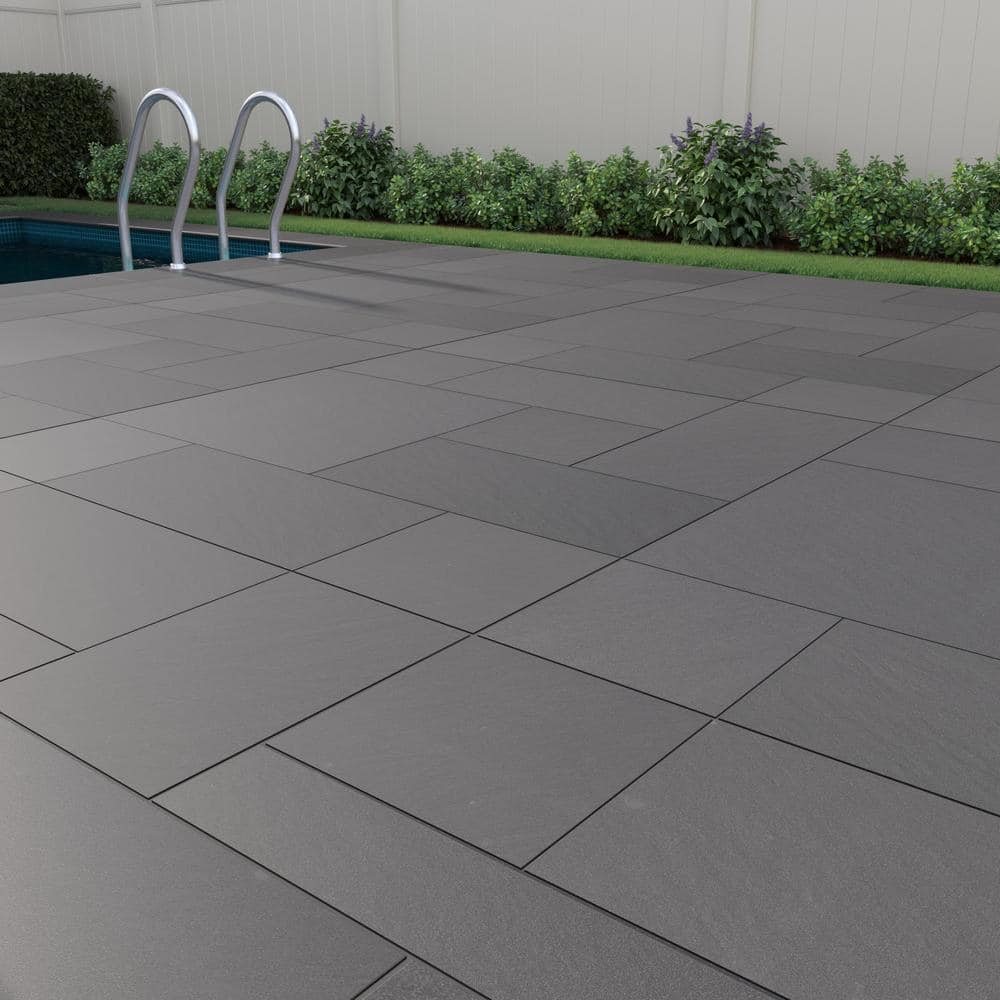 MSI Tru Blue Stone 2 cm x 24 in. x 24 in. Matte Porcelain Paver Tile (8 sq. ft./Case)
