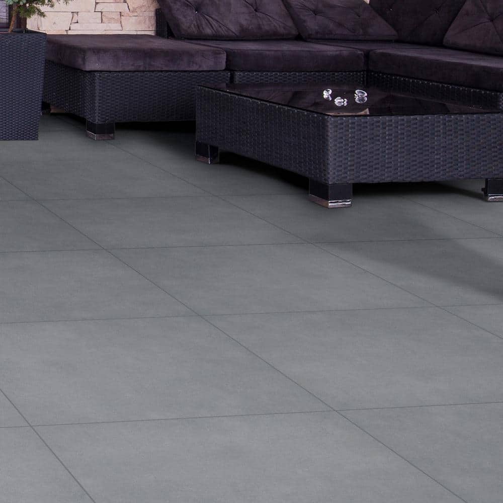 MSI Tru Blue Stone 2 cm x 24 in. x 24 in. Matte Porcelain Paver Tile (8 sq. ft./Case)