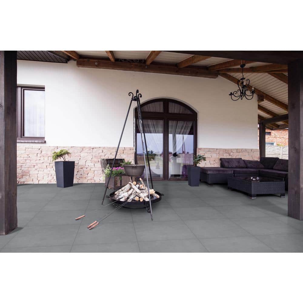 MSI Tru Blue Stone 2 cm x 24 in. x 24 in. Matte Porcelain Paver Tile (8 sq. ft./Case)