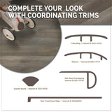 A&A Surfaces Woodridge Tulane 0.28 in. x 6.5 in. Waterproof Wire Brushed Engineered Hardwood Flooring (21.67 sq. ft./case)