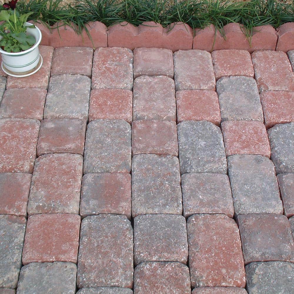 Pavestone 5.51 in. L x 5.51 in. W x 1.77 in. H Oldtown Blend Plaza Concrete Paver Tumbled (672-Pieces/140 sq. ft./Pallet)