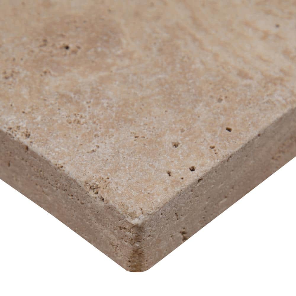 MSI Tuscany Beige 10 Piece Tumbled Travertine Paver Tile Kit (160 sq. ft. / pallet)