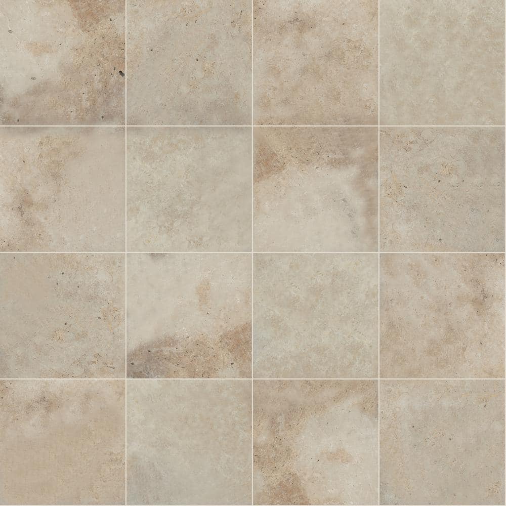 MSI Tuscany Beige 2 cm. x 16 in. x 16 in. Tumbled Travertine Paver Tile (1.78 sq. ft.)