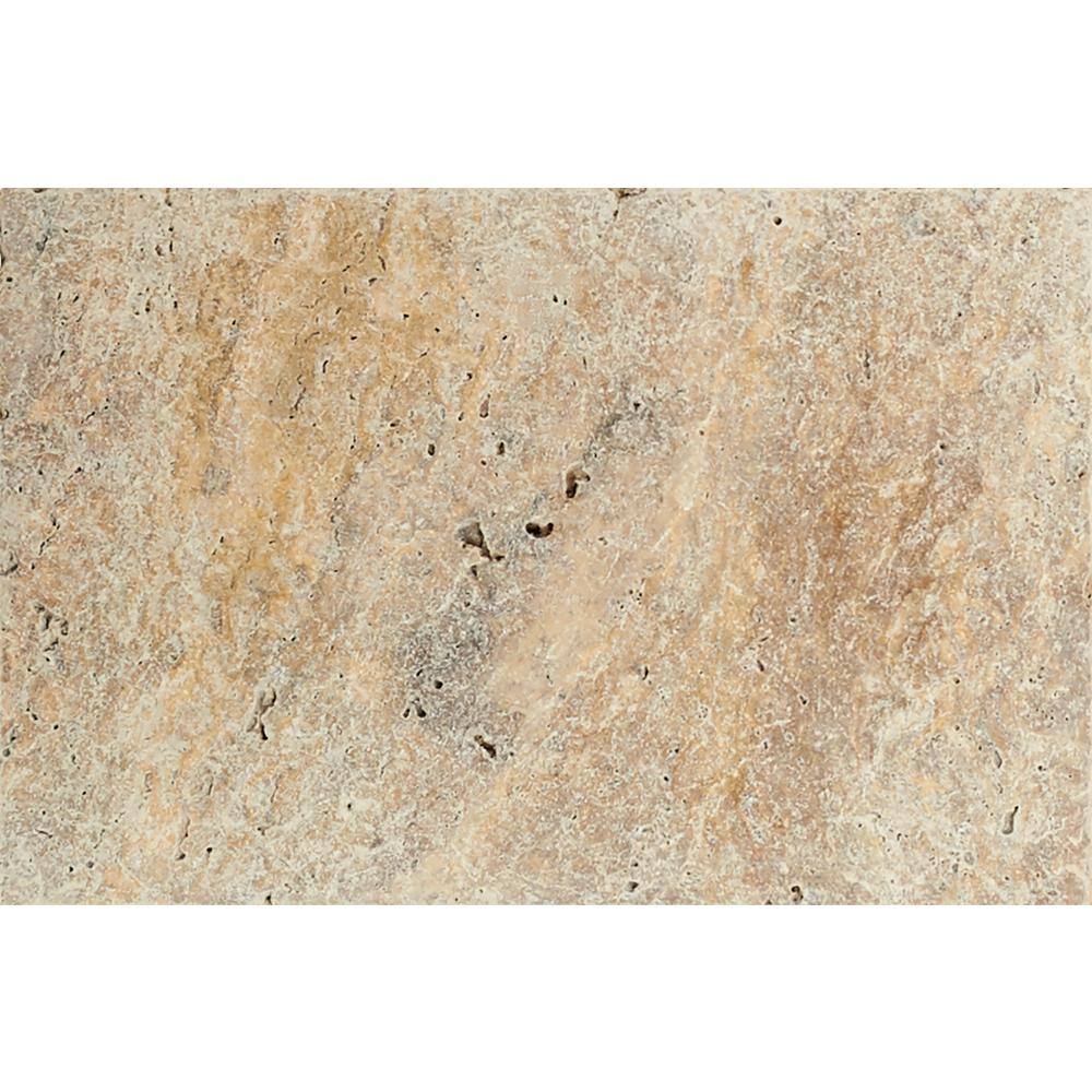 MSI Tuscany Beige 2 cm. x 16 in. x 24 in. Tumbled Travertine Paver Tile (60.2 sq. ft./Pallet)