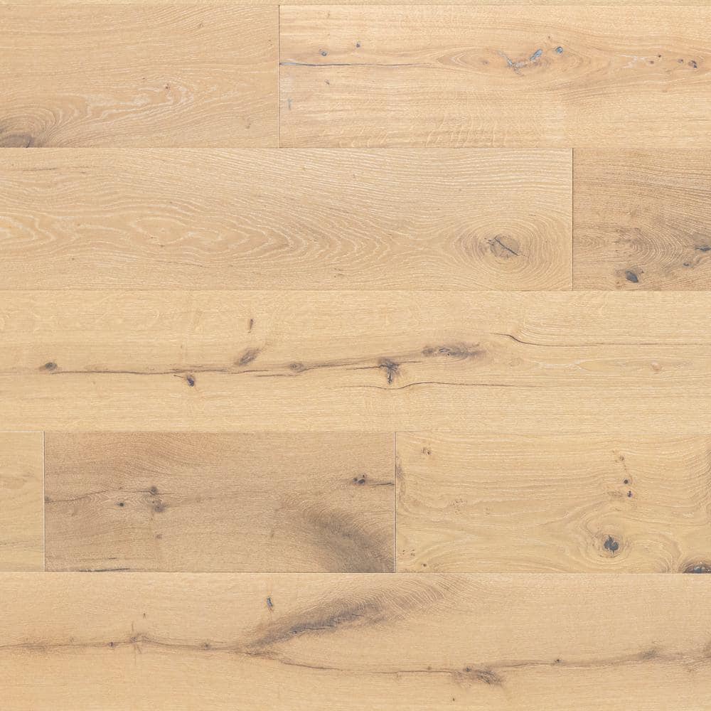 MSI Tustin Grove White Oak XXL 5/8 in. T x 9.45 in. W Tongue and Groove Engineered Hardwood Flooring (34.10 sq. ft./case)