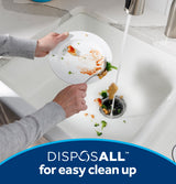 GE Disposall 1/3-HP Continuous Feed Garbage Disposer, Corded (Model GFC365W)