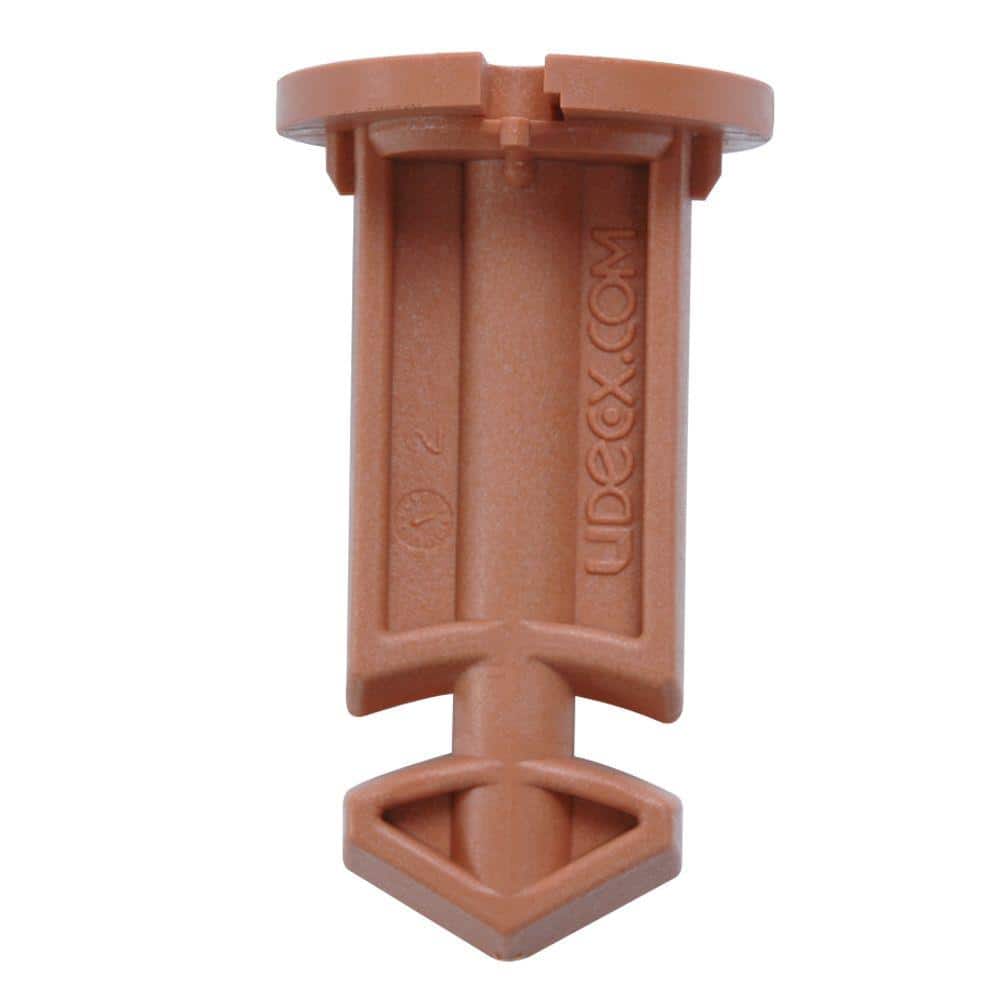 UDECX Cedar Red Patio Deck Cam Lock (4-Pack)