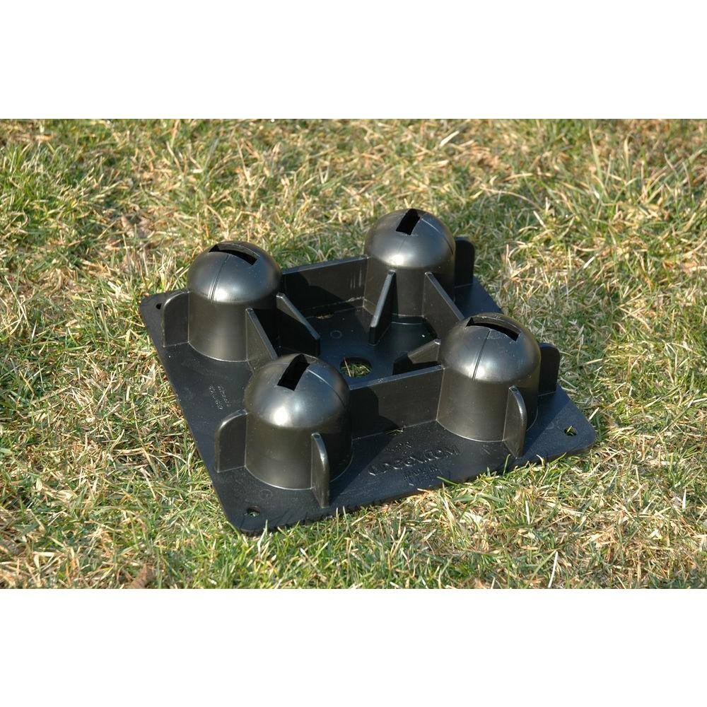 UDECX Structural Pier Black (2-Pack)