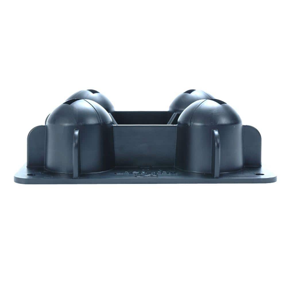UDECX Structural Pier Black (4-Pack)