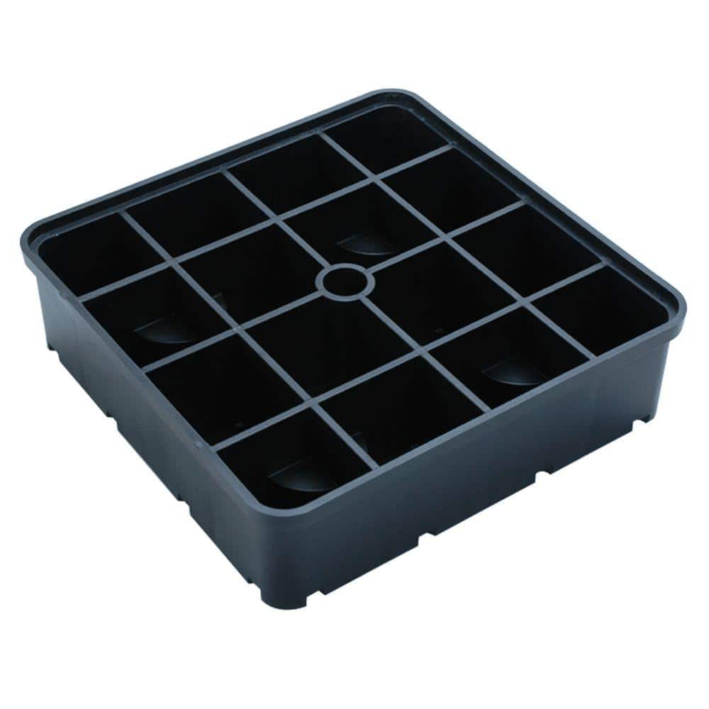 UDECX 3 in. Riser Block Black (2-Pack)
