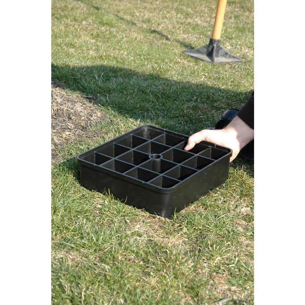 UDECX 3 in. Riser Block Black (2-Pack)