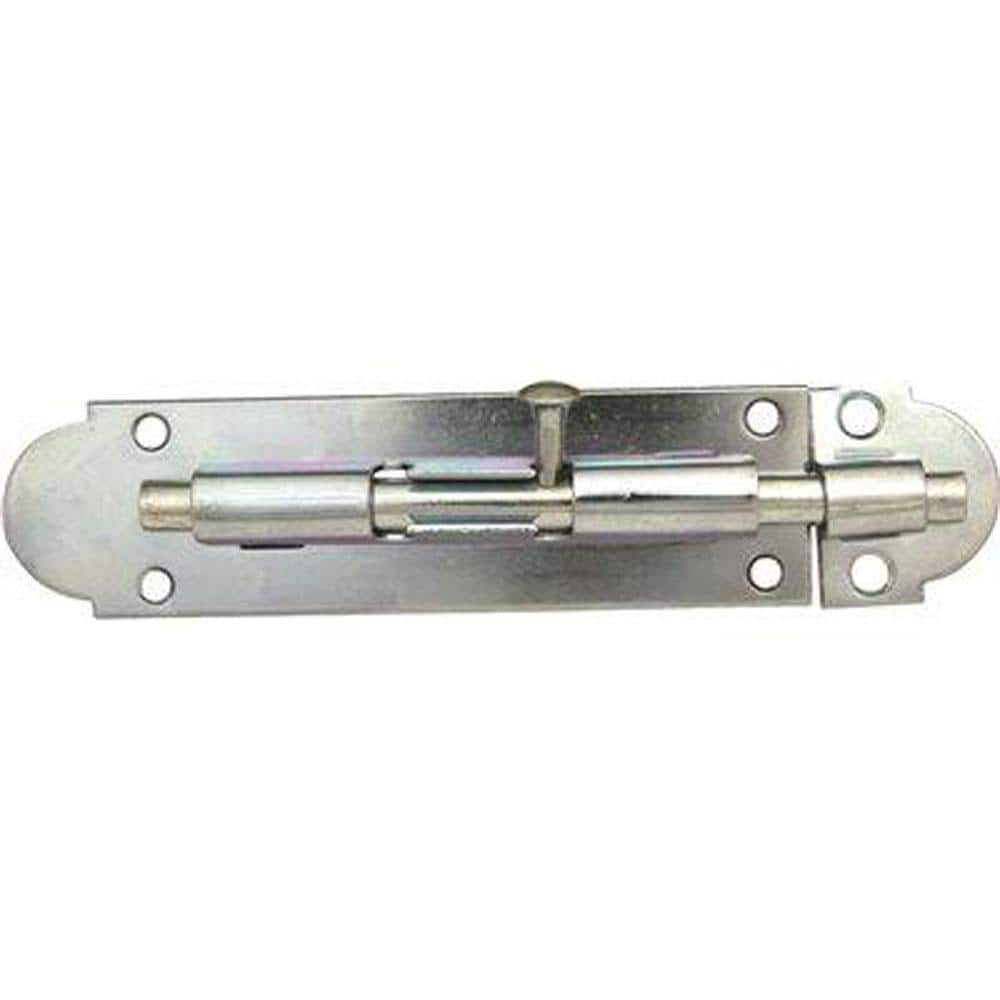 5 in. Zinc Plated Barrel Surface Bolt