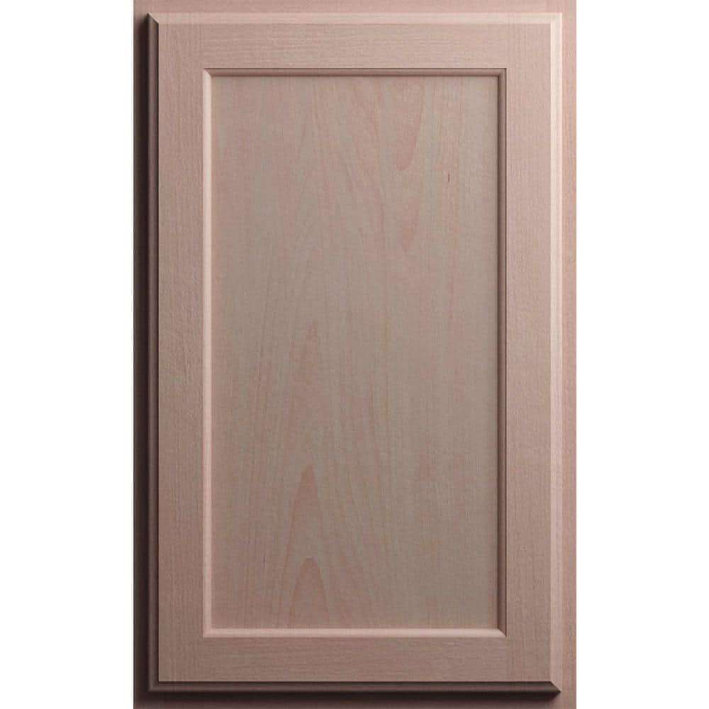 36 in. W x 12 in. D x 30 in. H Assembled Wall Kitchen Cabinet in Unfinished with Recessed Panel
