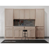 36 in. W x 12 in. D x 30 in. H Assembled Wall Kitchen Cabinet in Unfinished with Recessed Panel