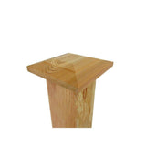 5 in. x 5 in. 15 Flat Top Cedar Post Cap