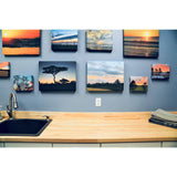 HARDWOOD REFLECTIONS 4 ft. L x 25 in. D Unfinished Maple Butcher Block Standard Countertop in With Square Edge