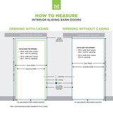Masonite 42 in. x 84 in. Z-Bar Knotty Alder Wood Interior Sliding Barn Door Slab with Hardware Kit