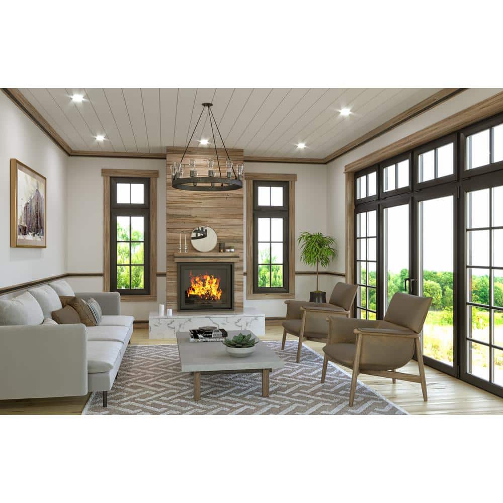 Ornamental Mouldings Rustic Ambrosia 17/32 in. x 4-1/2 in. x 96 in. Maple Wood Crown Moulding