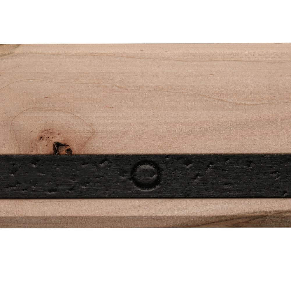 Ornamental Mouldings Rustic Ambrosia 17/32 in. x 4-1/2 in. x 96 in. Maple Wood Crown Moulding