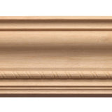 Ornamental Mouldings 1631A-8FTWHW 0.5 in. D x 3.75 in. W x 96 in. L Unfinished White Hardwood Rope Crown Moulding