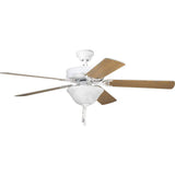 Progress Lighting Fan Light Kits Collection 2-Light Antique Bronze Ceiling Fan Light Kit
