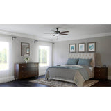 Progress Lighting Fan Light Kits Collection 2-Light Antique Bronze Ceiling Fan Light Kit