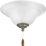 Progress Lighting Trinity Collection 2-Light Unfinished Ceiling Fan Light Kit