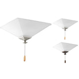 Progress Lighting North Park Collection 2-Light Unfinished Ceiling Fan Light Kit