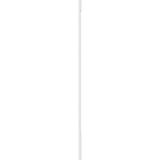 Ekena Millwork 2 in. x 8 in. x 102 in. Smooth PVC Pilaster with Standard Capital and Base Moulding (Pair)