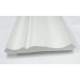 American Pro Decor WM 45 3-3/4 in. x 3-3/4 in. x 96 in. Plain Recycled Polystyrene Crown Moulding Pro Pack 48 LF (6-Pack)