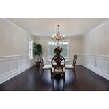 American Pro Decor Trim Fast 3-1/8 in. x 3-1/8 in. x 96 in. Plain Polystyrene Peel and Stick Crown Moulding 24 LF (3-Pack)