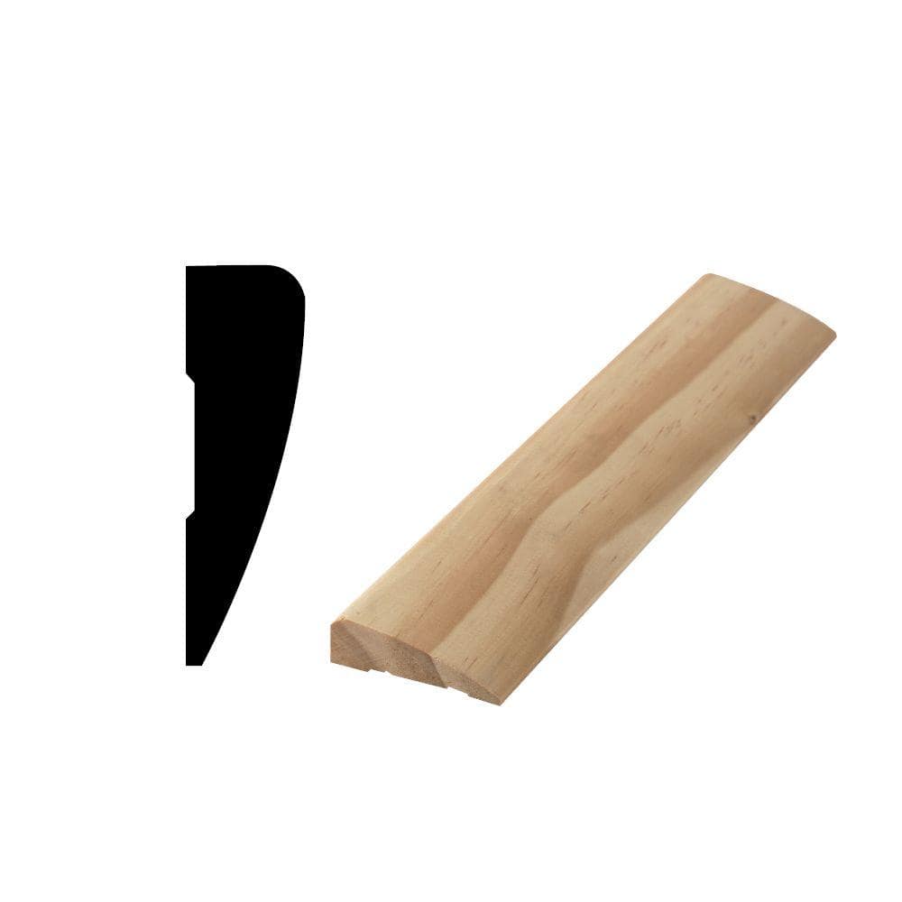Woodgrain Millwork WM 327 11/16 in. x 2-1/4 in. x 84 in. Solid Pine Door and Window Casing