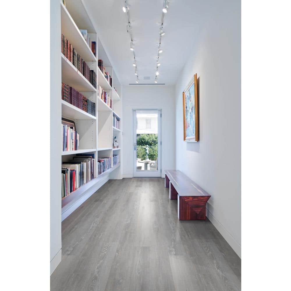 Urban Ash 3/4 in. T x 0.625 in. W x 94 in. L Luxury Vinyl Quarter Round Molding