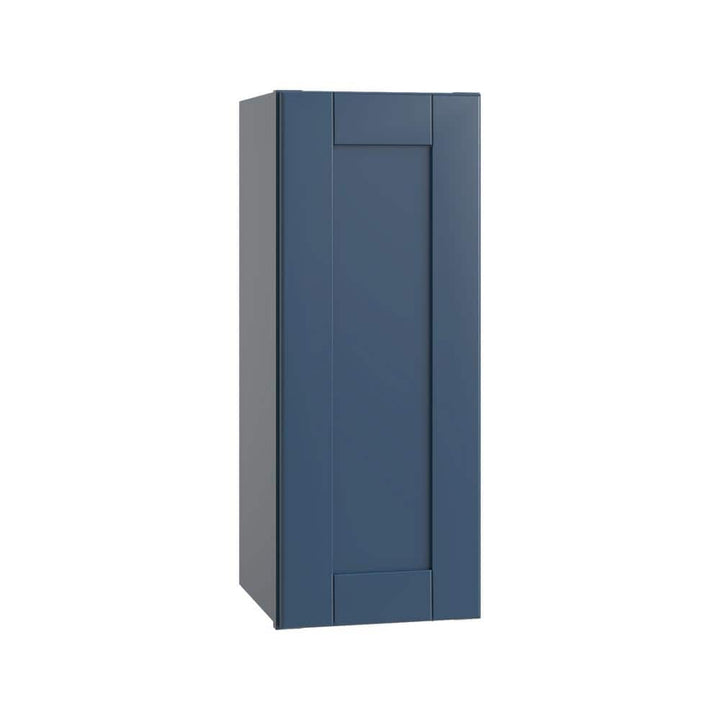 MILL'S PRIDE Richmond Valencia Blue Plywood Shaker Stock Ready to Assemble Wall Kitchen Cabinet Sft Cls 12 in W x 12 in D x 36 in H