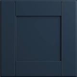 MILL'S PRIDE Richmond Valencia Blue Plywood Shaker Stock Ready to Assemble Wall Kitchen Cabinet Sft Cls 15 in W x 12 in D x 36 in H