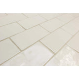 Ivy Hill Tile Catalina Vanilla 3 in. x 6 in. x 8 mm Polished Ceramic Subway Wall Tile (5.38 sq. ft./case)