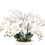 Vanity Art 36.22 in. H Artificial Phalaenopsis Orchids Floral Arrangement in Pot