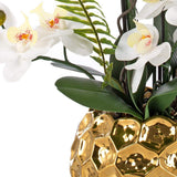 Vanity Art 29.13 in. H Artificial Orchid Floral Arrangement in Ceramics Vase