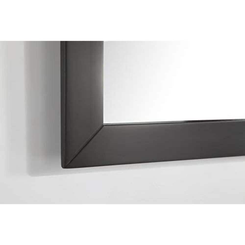 Vanity Art Genoa 60 in. W x 22 in. D x 36 in. H Bath Vanity in Espresso with Engineered Marble Top in White with Basin and Mirror